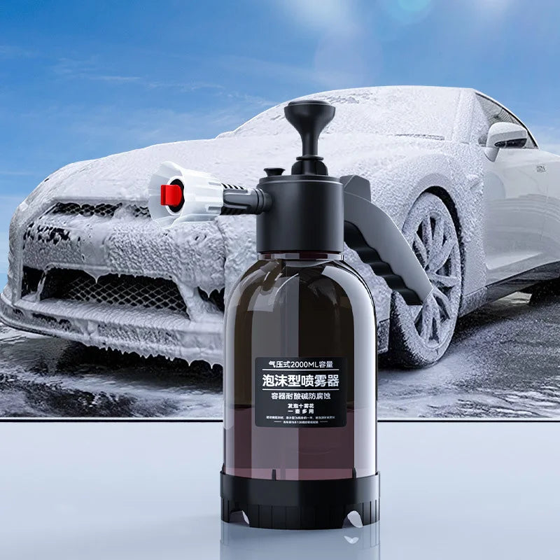 SEAMETAL 2L Car Wash Foam Sprayer - Hand Pump Foam Cannon