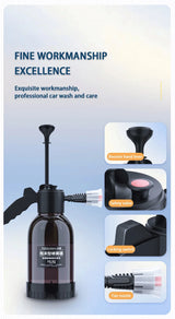 SEAMETAL 2L Car Wash Foam Sprayer - Hand Pump Foam Cannon
