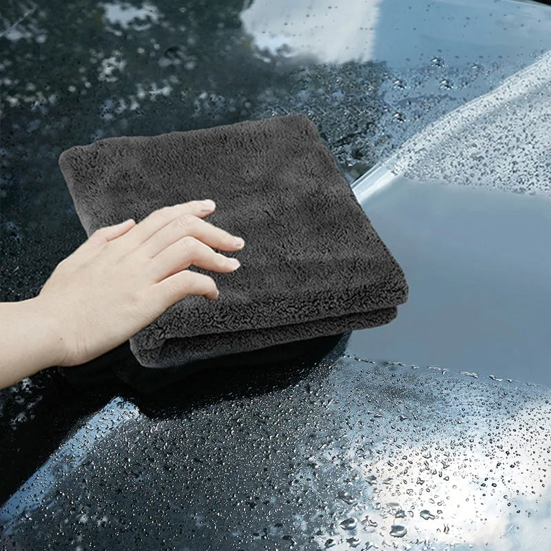 Premium Thicken Microfiber Car Towel