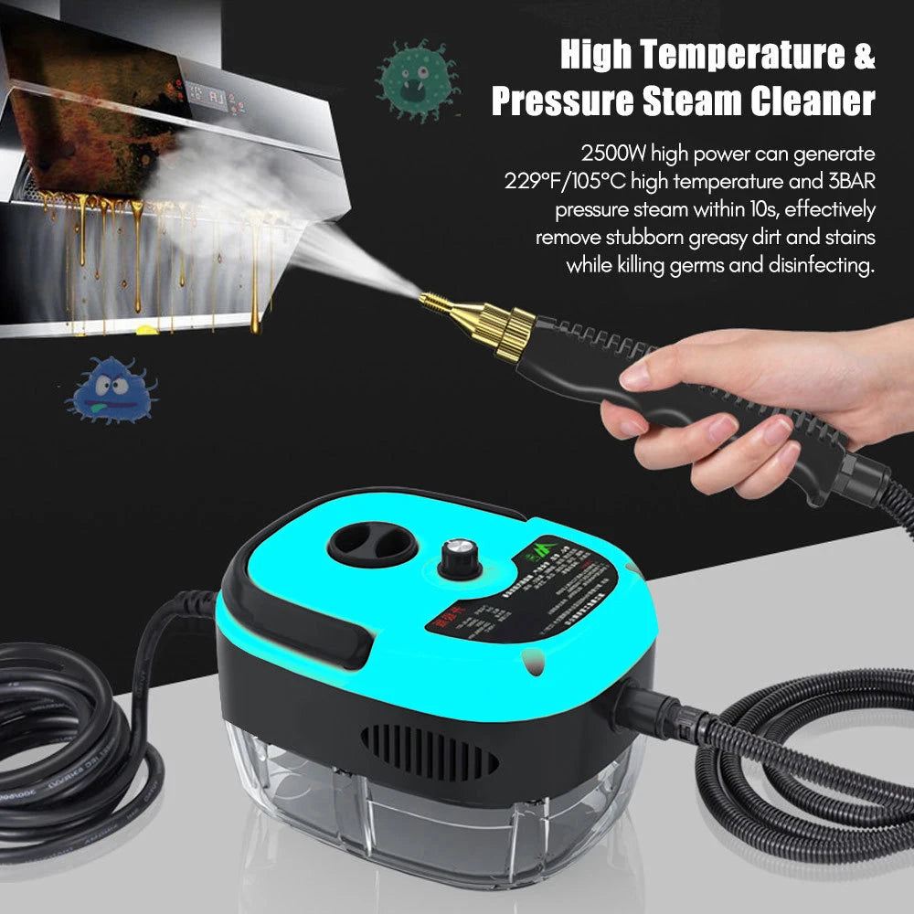 High-Pressure Handheld Steam Cleaner for Home & Car Sterilization