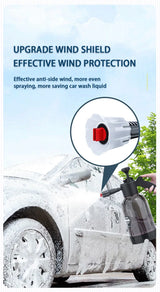 SEAMETAL 2L Car Wash Foam Sprayer - Hand Pump Foam Cannon