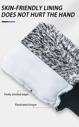 SEAMETAL Microfiber Car Wash Glove