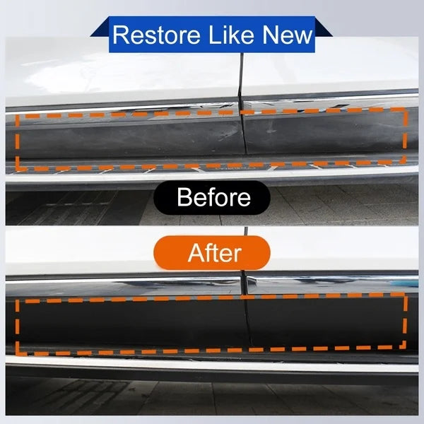 Plastic Restore Revitalizer - Long-Lasting Gloss Black Coating HGKJ 24