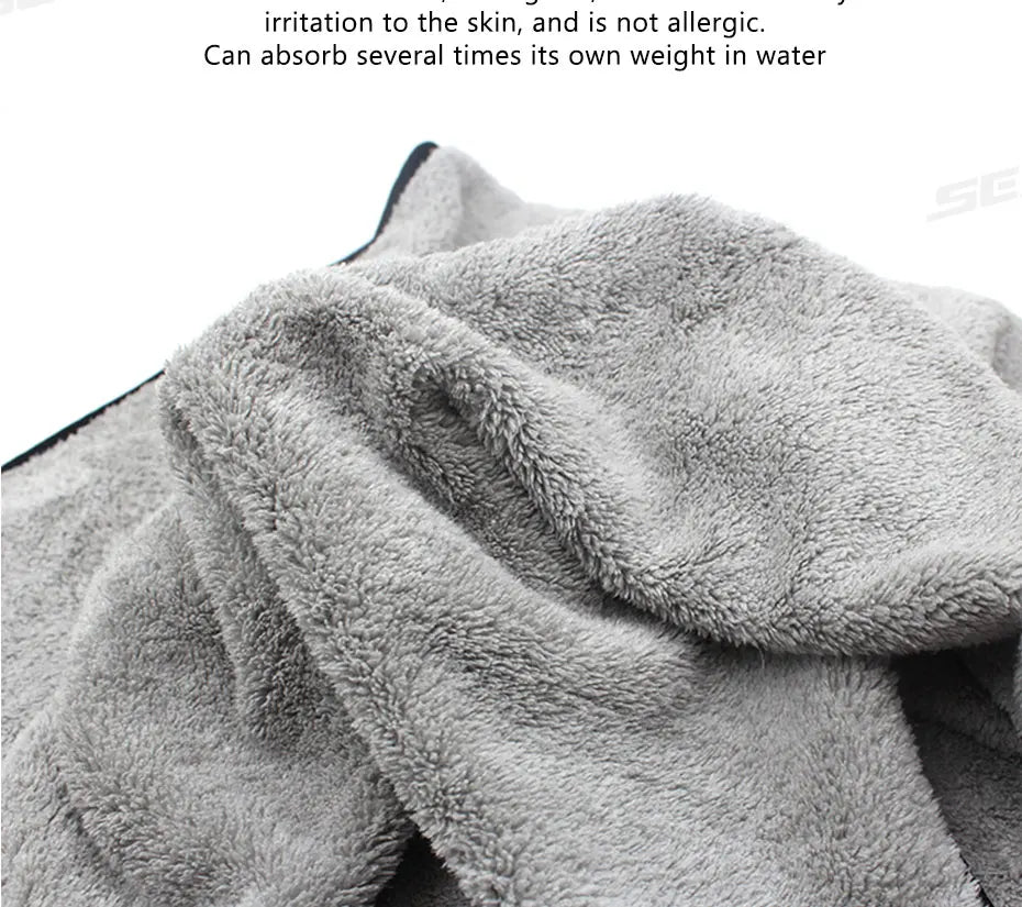 SEAMETAL Microfiber Car Cleaning Towel