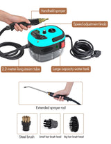 High-Pressure Handheld Steam Cleaner for Home & Car Sterilization