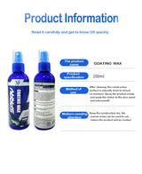 Car Plastic Restorer Coating Agent - Exterior Repair & Black Shine Seal