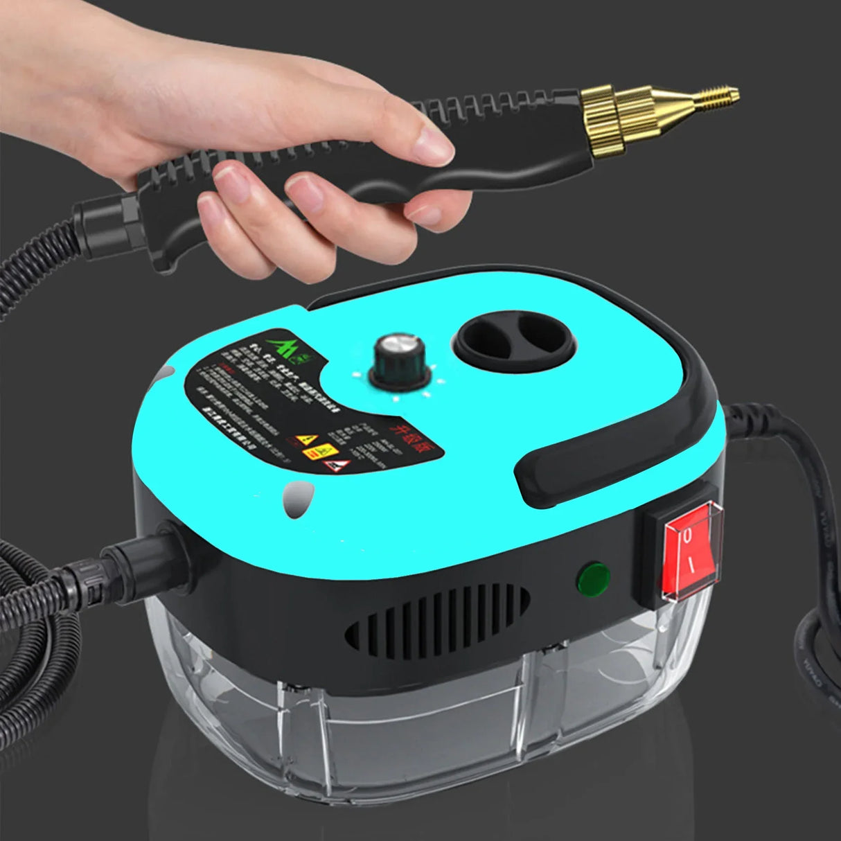 High-Pressure Handheld Steam Cleaner for Home & Car Sterilization