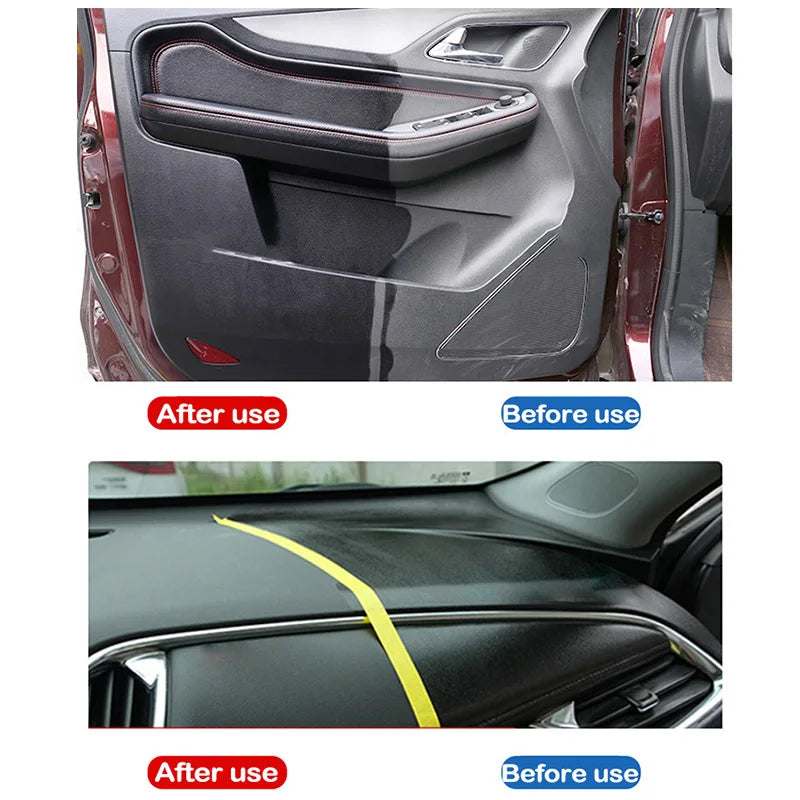 Car Plastic Restorer Coating Agent - Exterior Repair & Black Shine Seal