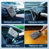 SEAMETAL Microfiber Car Wash Glove