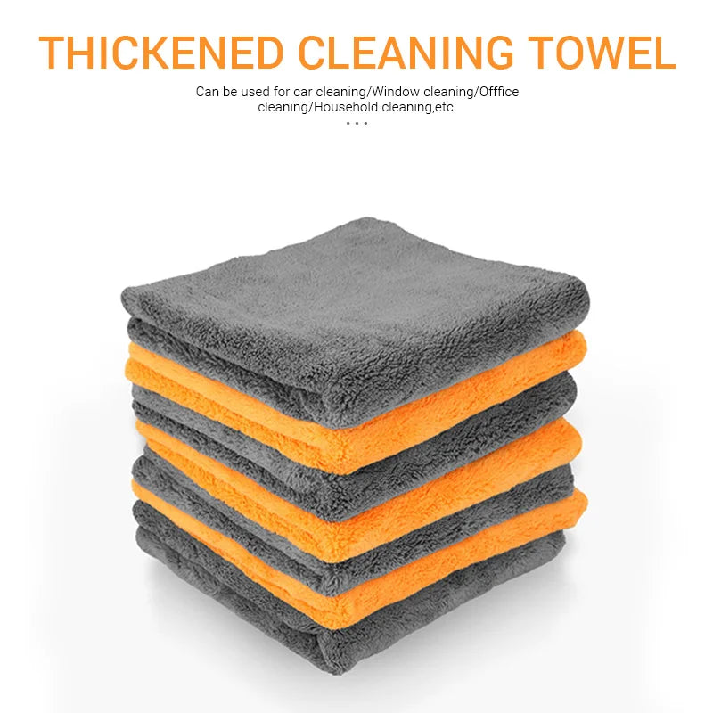 Premium Thicken Microfiber Car Towel