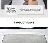 SEAMETAL Microfiber Car Cleaning Towel